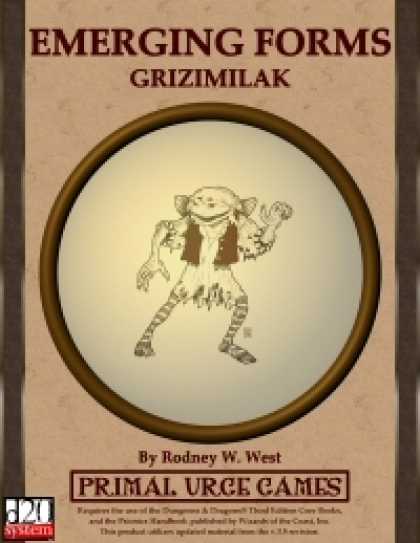 Role Playing Games - Emerging Forms - Grizimilak