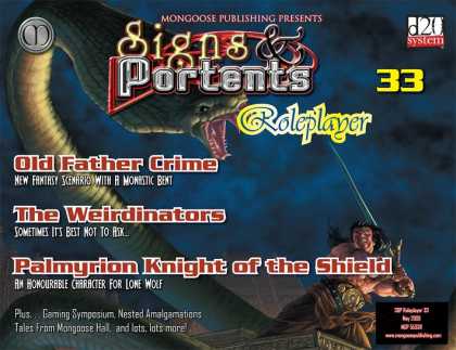 Role Playing Games - Signs & Portents Roleplayer 33