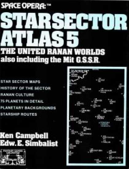 Role Playing Games - Space Opera: Star Sector Atlas 5: United Ranan Worlds