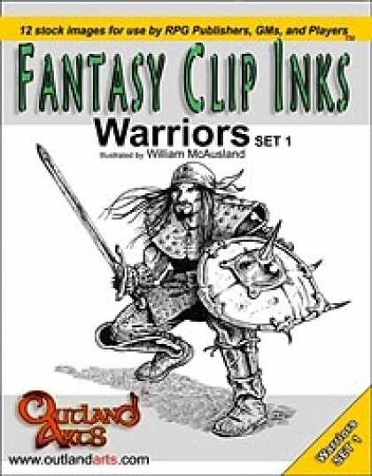 Role Playing Games - Fantasy Clip Inks :: Warriors set 1