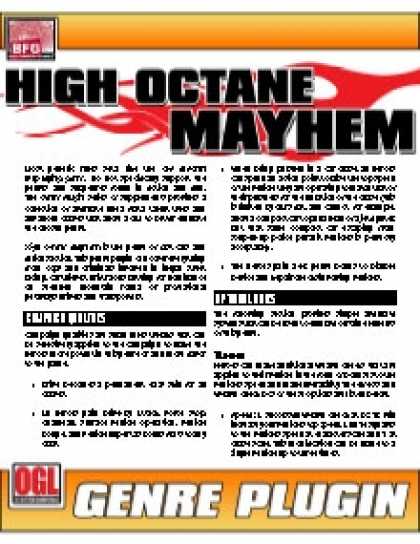 Role Playing Games - Genre Plugin: High Octane Mayhem