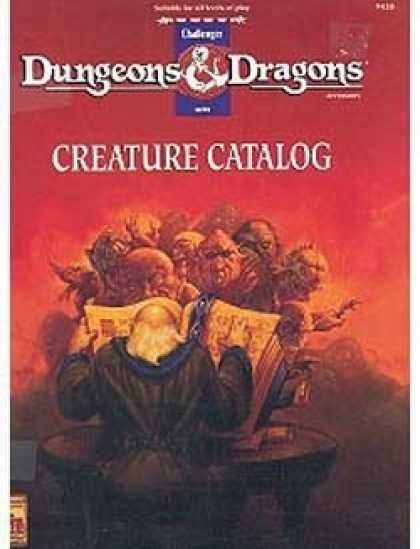 Role Playing Games - D&D Creature Catalog