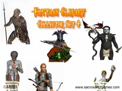 Role Playing Games - Fantasy Clipart Collection 1