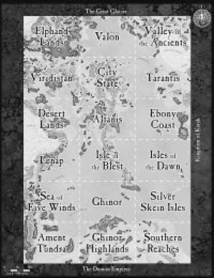 Role Playing Games - Wilderlands of High Fantasy (new) Map Pack