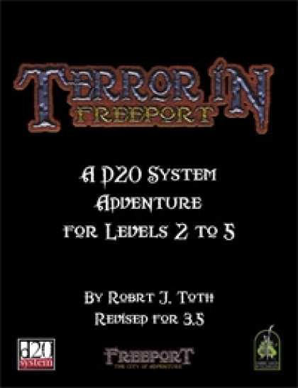 Role Playing Games - Terror in Freeport Revised