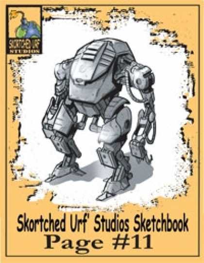 Role Playing Games - Skortched Urf' Studios Sketchbook Page #11: Mecha Suit