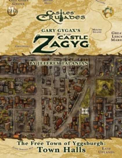 Role Playing Games - Castle Zagyg Yggsburgh Expansion: Town Halls