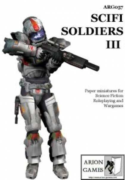 Role Playing Games - Science Fiction Soldiers III Set