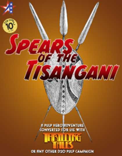 Role Playing Games - THRILLING TALES: Spears of the Tisangani