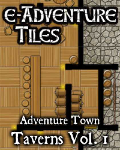 Role Playing Games - e-Adventure Tiles: Adventure Town Taverns Vol. 1