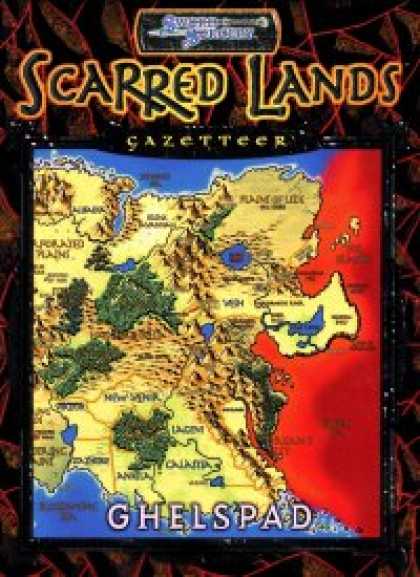 Role Playing Games - Scarred Lands Gazetteer: Ghelspad