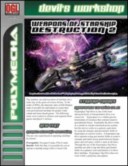 Role Playing Games - Weapons of Starship Destruction 2