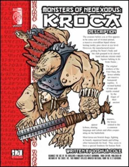 Role Playing Games - Monsters of NeoExodus: Kroca