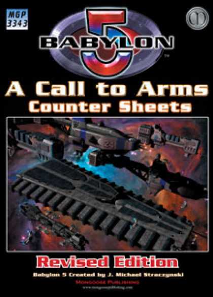 Role Playing Games - Babylon 5: A Call to Arms Counter Sheets (Revised)