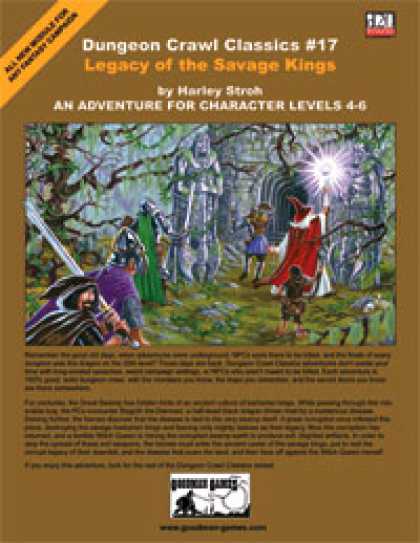 Role Playing Games - Dungeon Crawl Classics #17: Legacy of the Savage Kings
