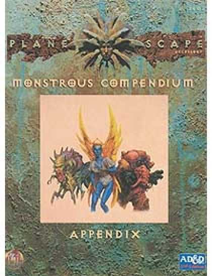 Role Playing Games - Monstrous Compendium - Planescape Appendix