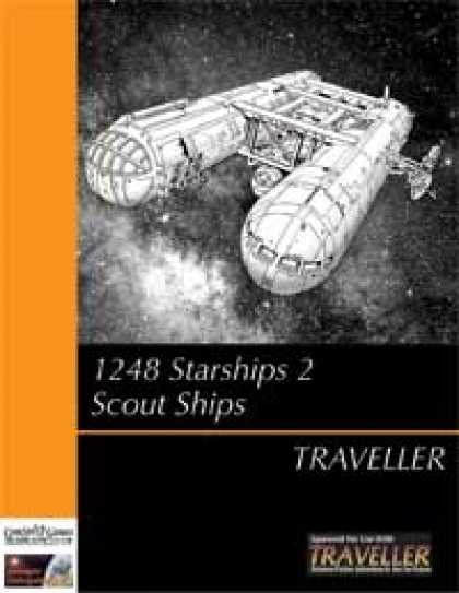 Role Playing Games - Traveller - 1248 Starships Book 2: Scout Ships