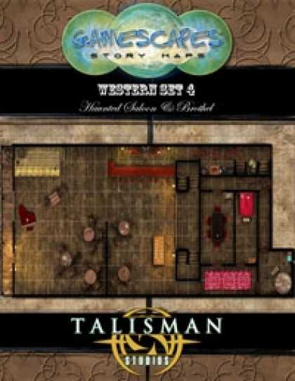 Role Playing Games - Gamescapes: Story Maps, Western Set 4
