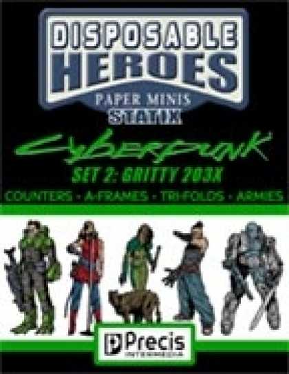 Role Playing Games - Disposable Heroes Cyberpunk Statix 2 (Gritty 203X)