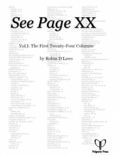 Role Playing Games - See Page XX, Vol 1: The First 24 Columns