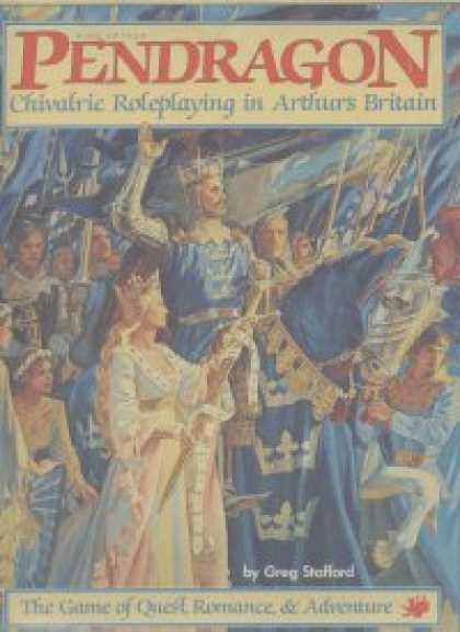 Role Playing Games - King Arthur Pendragon: 1st Edition