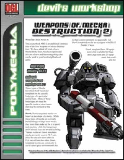 Role Playing Games - Weapons of Mecha Destruction 2