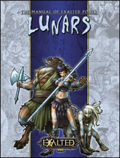 Role Playing Games - The Manual of Exalted Power: Lunars