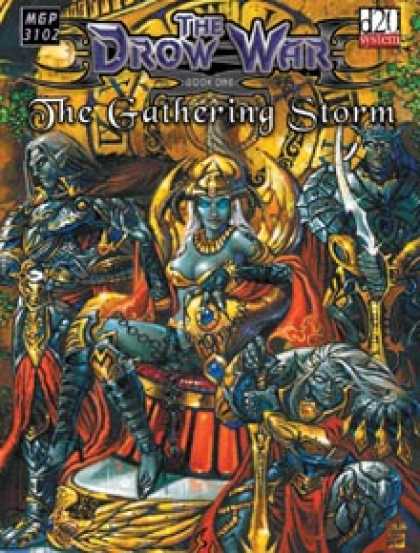Role Playing Games - The Drow War: Book 1 - The Gathering Storm