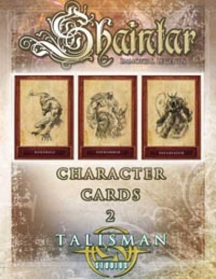 Role Playing Games - Shaintar Character Cards 2