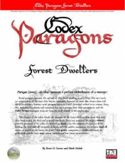 Role Playing Games - Codex Paragons: Forest Dwellers