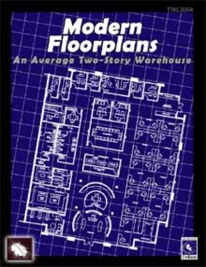 Role Playing Games - Modern Floorplans: Two-Story Warehouse