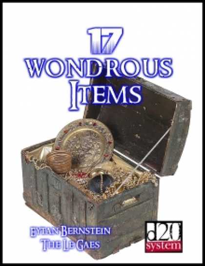 Role Playing Games - 17 Wondrous Items