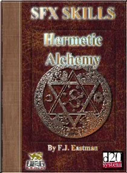 Role Playing Games - SFX Skills: Hermetic Alchemy