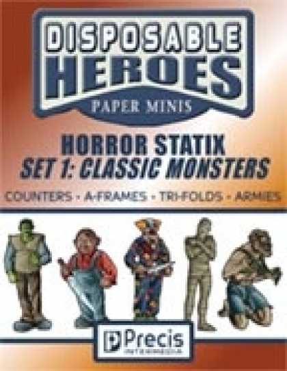 Role Playing Games - Disposable Heroes Horror Statix 1: Classic Monsters