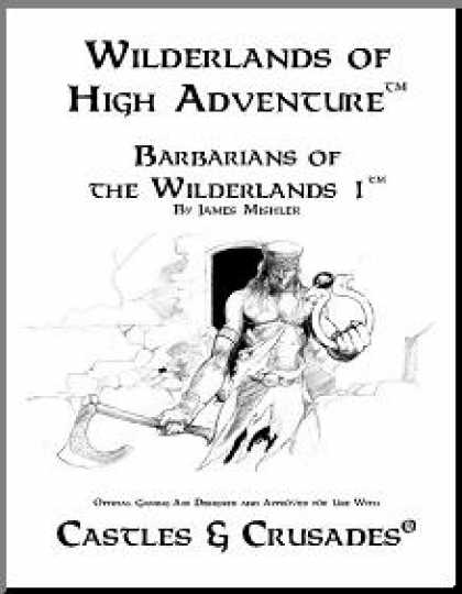 Role Playing Games - Castles & Crusades: Barbarians of the Wilderlands 1