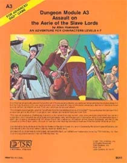 Role Playing Games - A3 - Assault on the Aerie of the Slave Lords