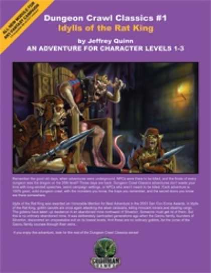 Role Playing Games - Dungeon Crawl Classics #1: Idylls of the Rat King