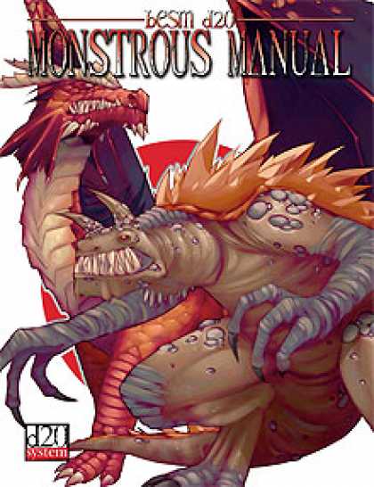 Role Playing Games - BESM d20 Monstrous Manual