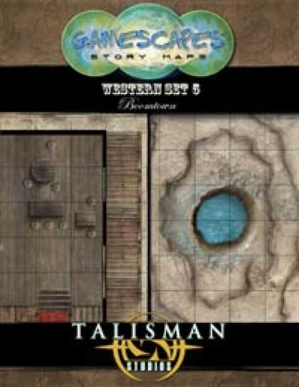 Role Playing Games - Gamescapes: Story Maps, Western Set 5