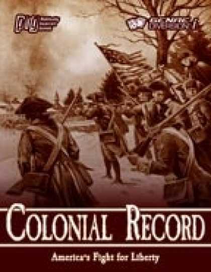 Role Playing Games - Coyote Trail: Colonial Record