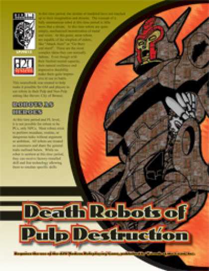 Role Playing Games - Death Robots of Pulp Destruction
