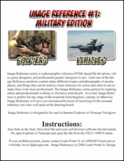 Role Playing Games - Image Reference 01: Military Edition