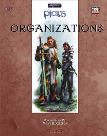 Role Playing Games - Ptolus: Organizations