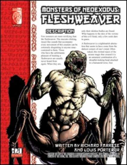 Role Playing Games - Monsters of NeoExodus: Fleshweaver