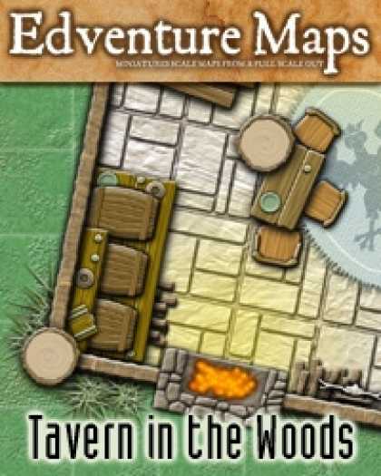 Role Playing Games - Edventure Maps: Tavern in the Woods