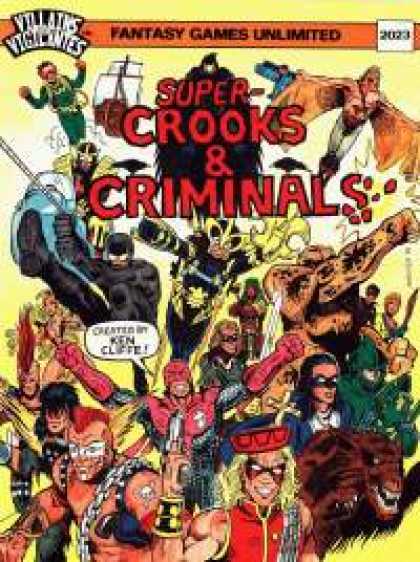 Role Playing Games - Super-Crooks & Criminals