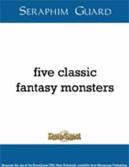 Role Playing Games - Five Classic Fantasy Monsters (Runequest)