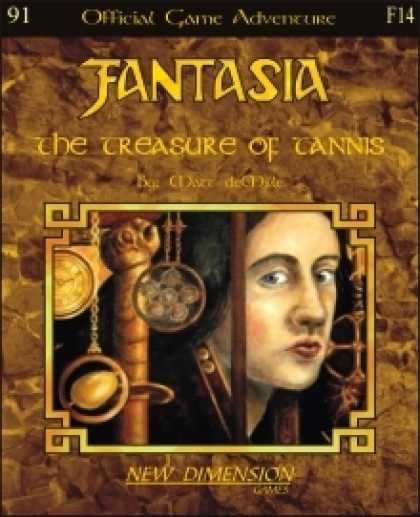 Role Playing Games - Fantasia: The Treasure Of Tannis--Adventure F14