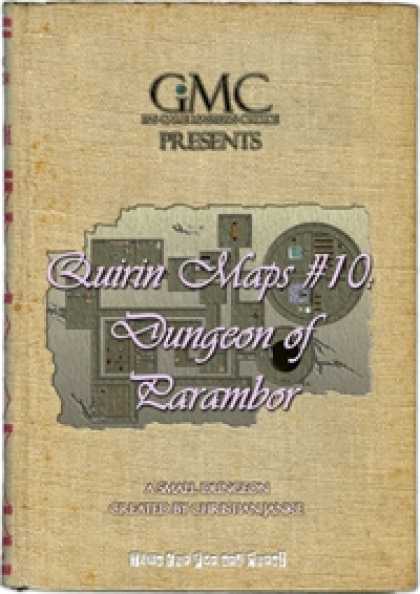 Role Playing Games - Quirin Maps #10: Dungeon of Parambor