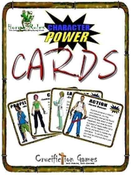 Role Playing Games - Horror Rules Character Power Cards